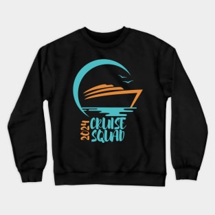 Cruise Squad 2024 Crewneck Sweatshirt